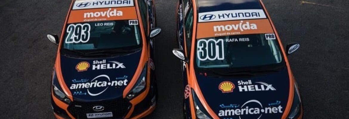 Campeões da Copa Shell HB20, Leo e Rafa Reis buscam novas conquistas em Cascavel