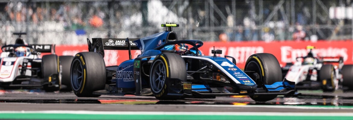 Drugovich pontuou nas três provas da Fórmula 2 e subiu duas posições no campeonato