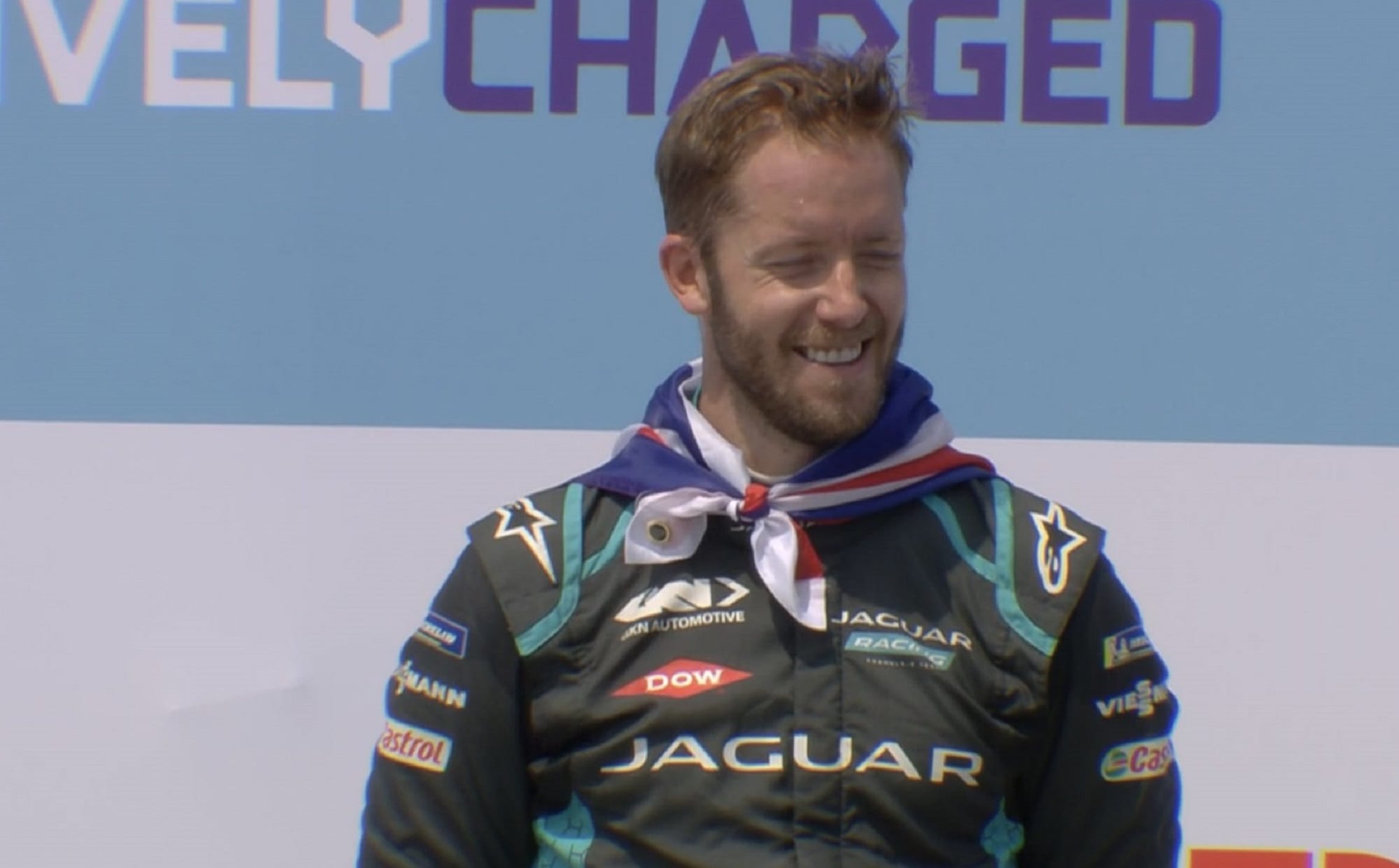 Feliz e aliviado: Bird comemora vitória na corrida 2 da FE em Nova Iorque Sam Bird Fórmula E Nova Iorque