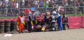 F1: Hemsworth recorda acidente entre Hamilton e Verstappen como o “pior já visto”