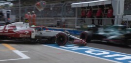 Alfa Romeo assume erro em incidente e recebe multa de 5 mil euros na F1
