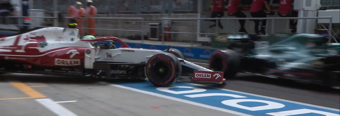 Alfa Romeo assume erro em incidente e recebe multa de 5 mil euros na F1