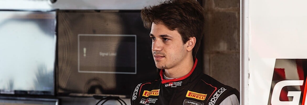 Dudu Barrichello marca terceiro melhor tempo em treino de novatos da Stock Car