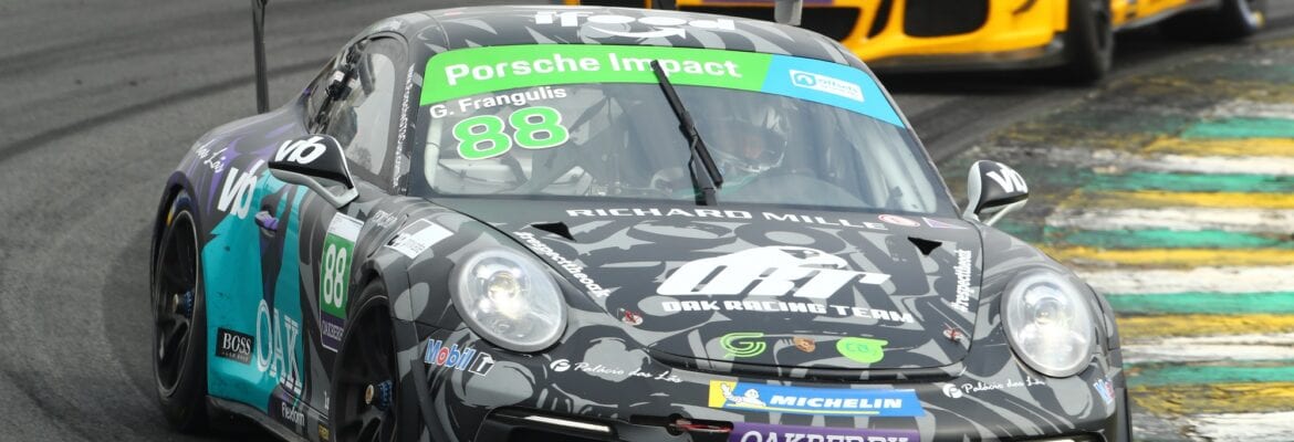 Frangulis cita boa evolução no TL1 da Porsche Cup: “Confiante para classificação”