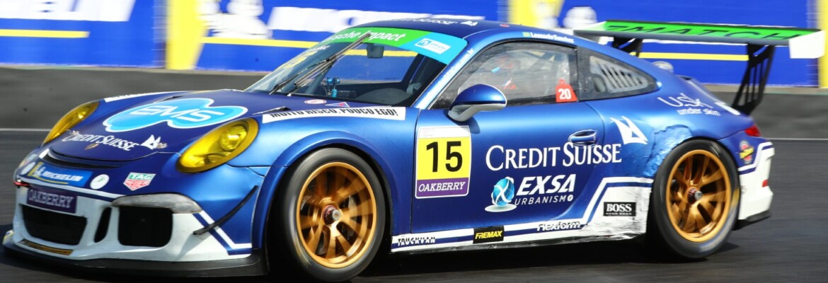 Porsche Cup: Leonardo Sanchez é terceiro no geral e vence na GT3 Sport em Interlagos