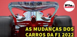 Em Dia: algumas das mudanças dos carros da F1 2022