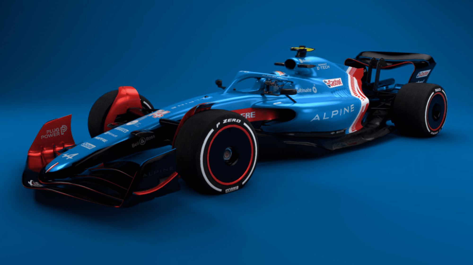 Galeria: o carro da F1 2022 com as pinturas das equipes de 2021 Alpine - F1 2022