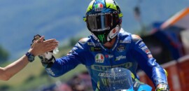 Suzuki diz não sentir “pressão de defender título mundial” da MotoGP