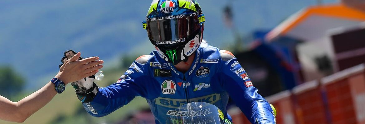 Suzuki diz não sentir “pressão de defender título mundial” da MotoGP