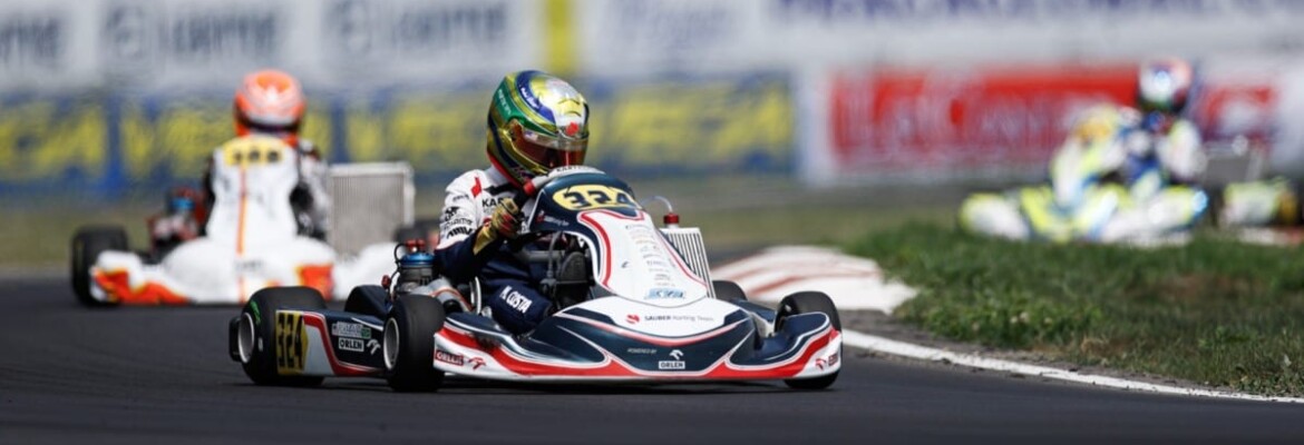 Revelação brasileira no kart, Miguel Costa corre no Europeu em pista conhecida do WSK: Sarno