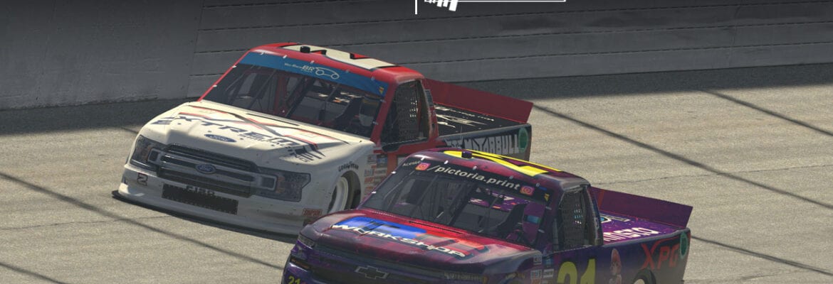 Realdrive Nascar Series: Rafael Hubie (EG) surpreende após bandeira amarela e vence em Chicagoland