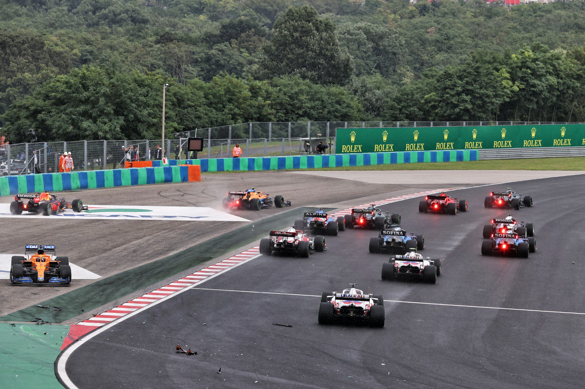 Largada - GP da Hungria F1 2021