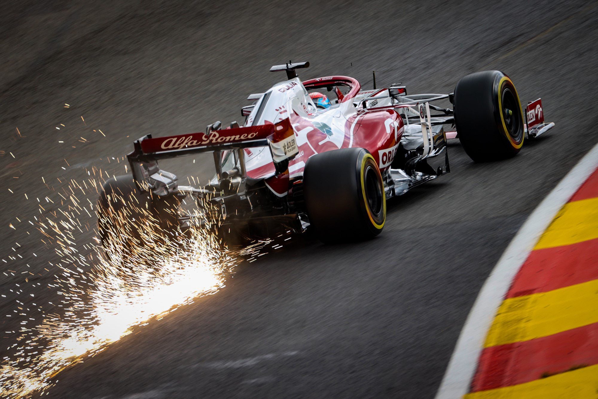 Kimi Raikkonen (Alfa Romeo) GP da Bélgica F1 2021