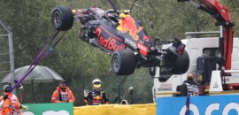 Perez ficou impressionado com trabalho dos mecânicos no GP da Bélgica de F1