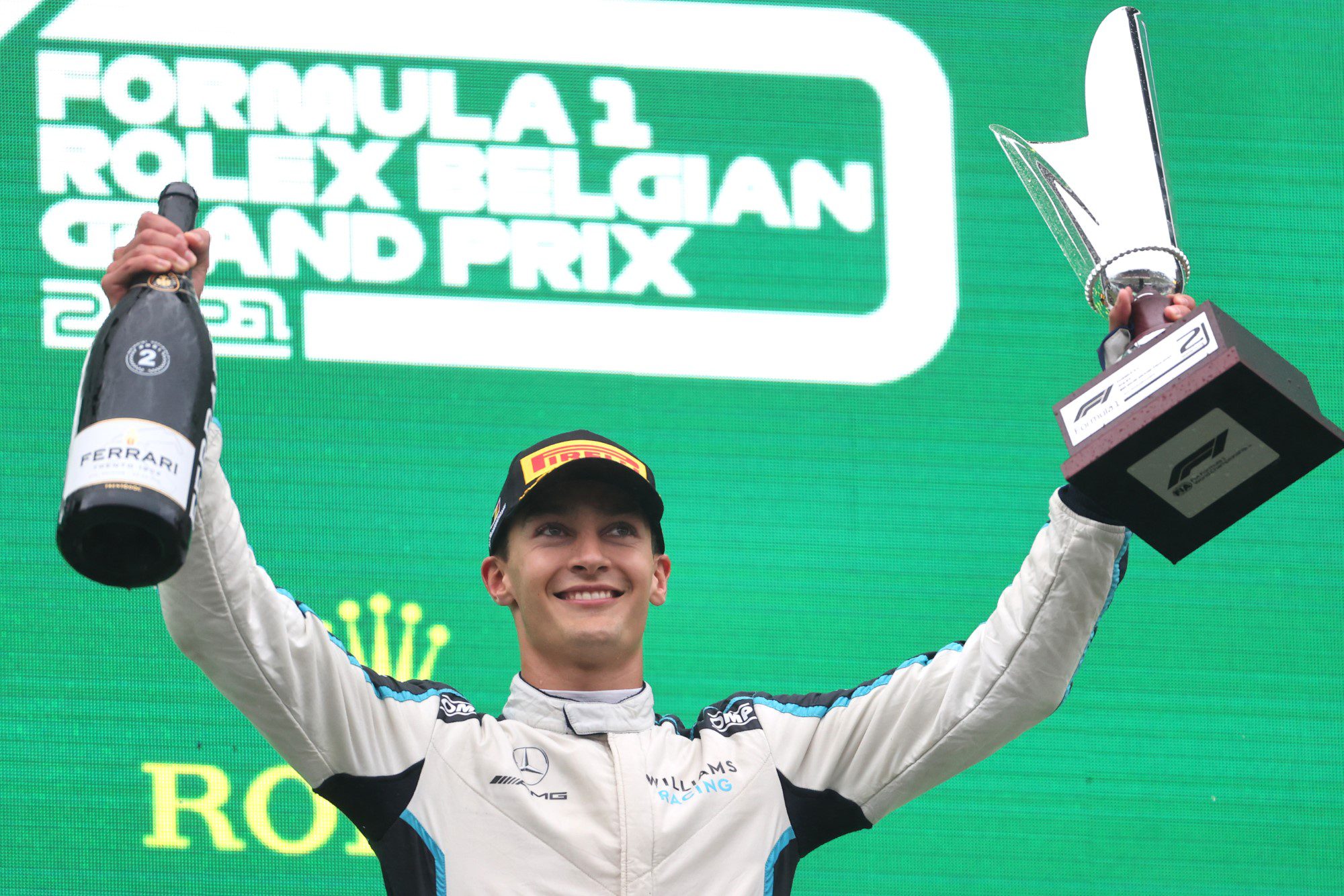 George Russell (Williams) GP da Bélgica F1 2021