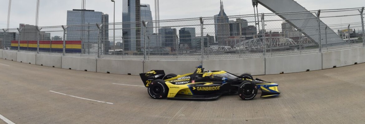 Herta repete desempenho e lidera segundo treino da Indy em Nashville
