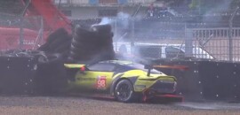 Marcos Gomes é liberado de hospital após acidente em Le Mans