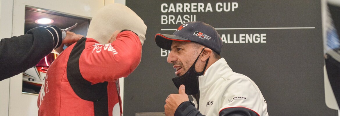 Caio Castro exalta parceria com Kanaan na Porsche: “Tem muito a oferecer”