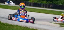 Enzo Vidmontiene vence corrida classificatória do IAME US Grand National e termina etapa no top-5