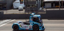 Giaffone é o mais rápido do dia na Copa Truck em Tarumã