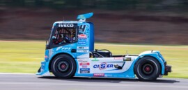 Giaffone é o mais rápido na sexta-feira da Copa Truck, em Tarumã