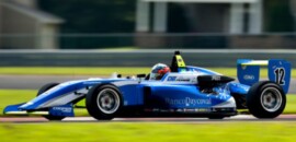 USF2000: Kiko Porto larga na primeira fila da corrida 1 em New Jersey