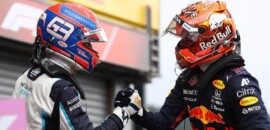 “Ele tornará as coisas difíceis para Lewis”, diz Verstappen sobre rumores de Russell na Mercedes