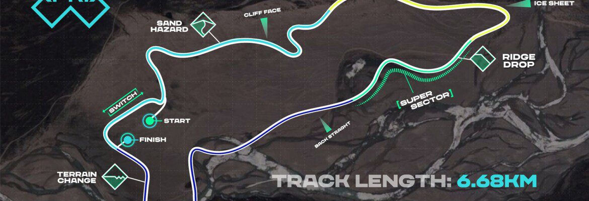 Foto: Extreme E divulga traçado para xPrix do Ártico na Groenlândia