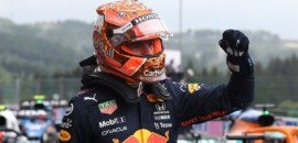 “Foi uma sessão muito complicada”, diz Verstappen após conquistar a pole no GP da Bélgica de F1