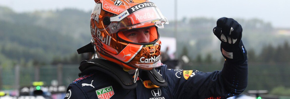 “Foi uma sessão muito complicada”, diz Verstappen após conquistar a pole no GP da Bélgica de F1
