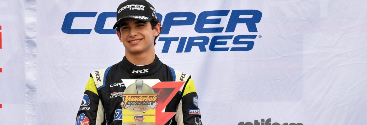 Com vitória e pódio, Kiko Porto amplia a liderança da USF2000 em New Jersey