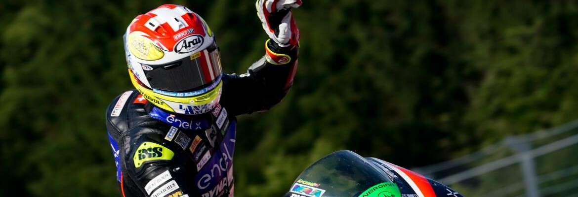 Aegerter é mais veloz em treinos da MotoE na Áustria; Granado é 3º