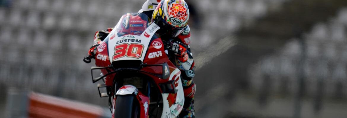 Nakagami é o mais veloz da MotoGP em dia atrapalhado pela chuva na Estíria
