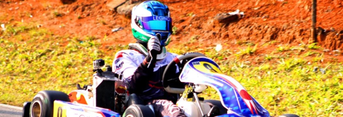 Lucca Zucchini conquista três vitórias na Copa SP de Kart e segue na liderança da Rotax Max Rookie