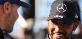 Hamilton satisfeito com domínio da Mercedes F1 na primeira fila em Monza