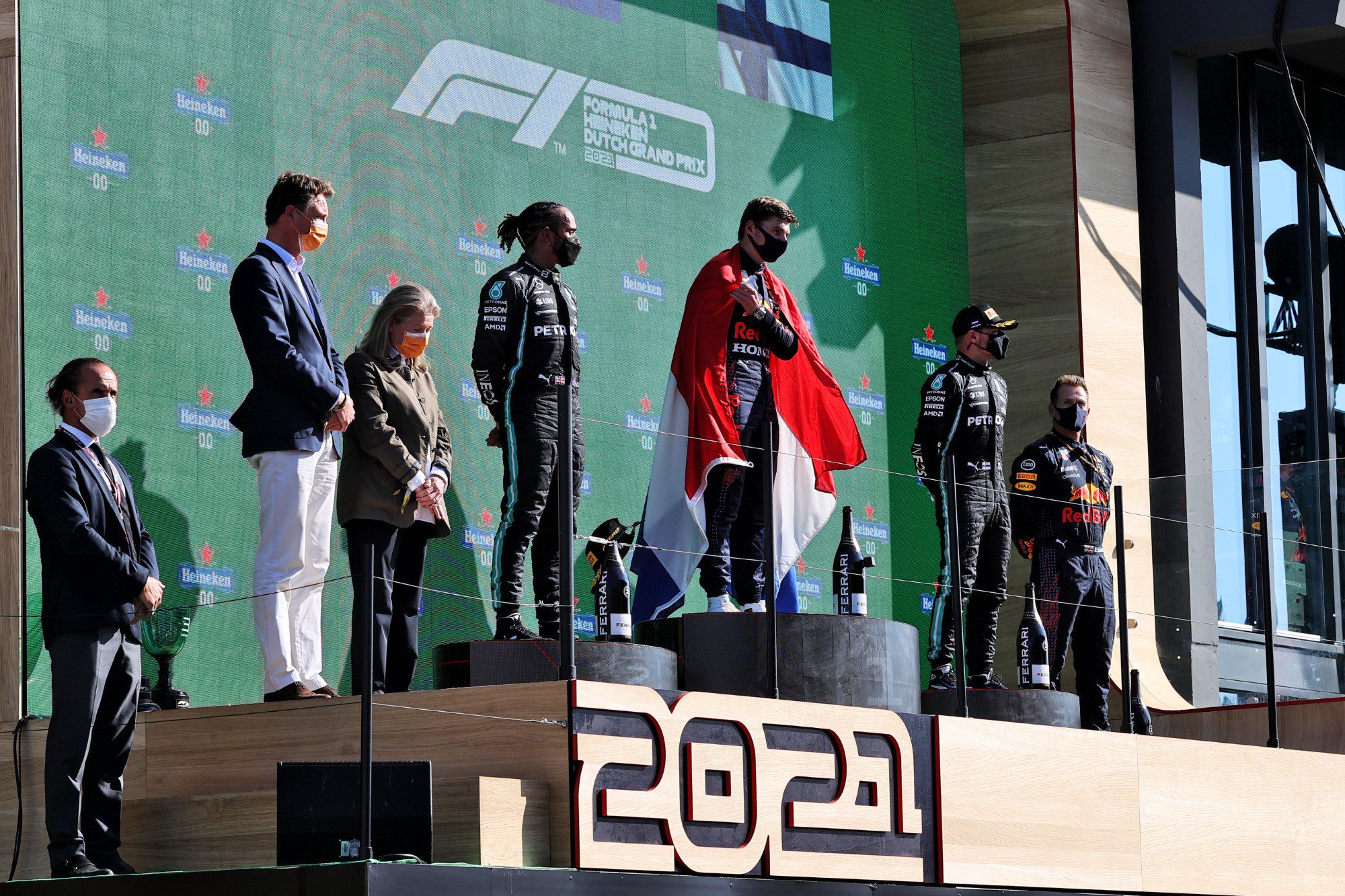Pódio, GP da Holanda, Zandvoort, Fórmula 1 2021