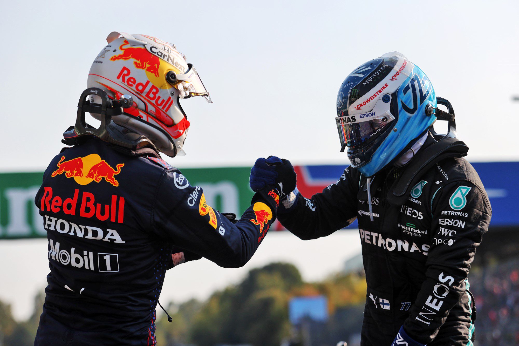 Max Verstappen e Valtteri Bottas, Corrida de Qualificação, GP da Itália, Monza, Fórmula 1 2021