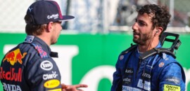 F1: Verstappen e Red Bull celebram o Thanks Day com AlphaTauri; veja o vídeo