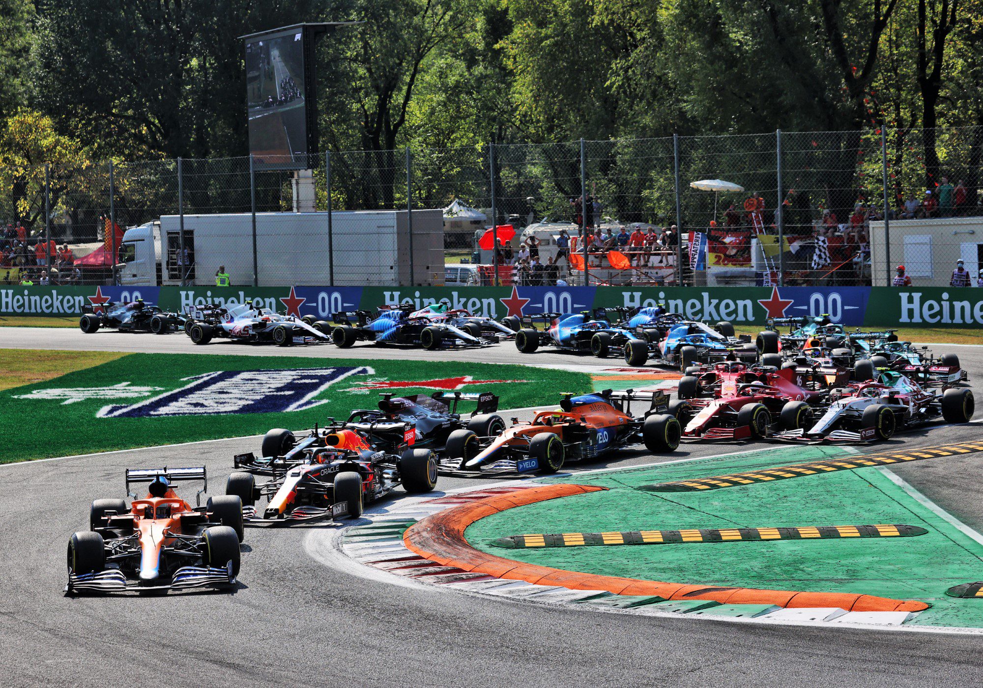 Largada, GP da Itália, Monza, Fórmula 1 2021