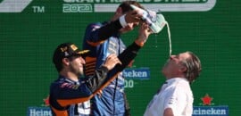 Ricciardo: “Foi incrível acabar com a ‘seca’ da equipe na F1”