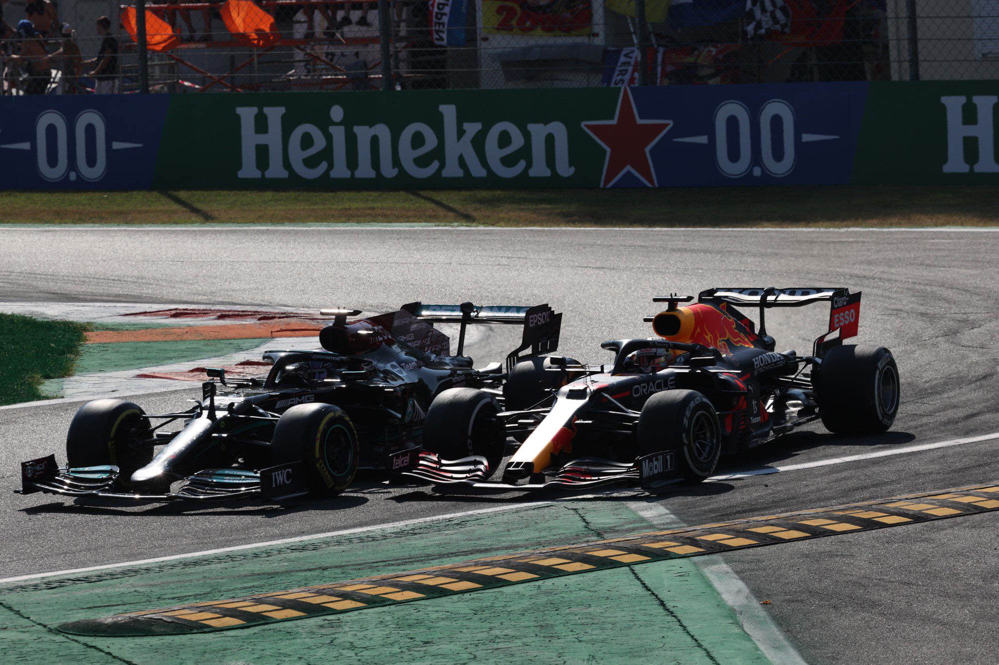 Acidente entre Max Verstappen e Lewis Hamilton, GP da Itália, Monza, Fórmula 1 2021