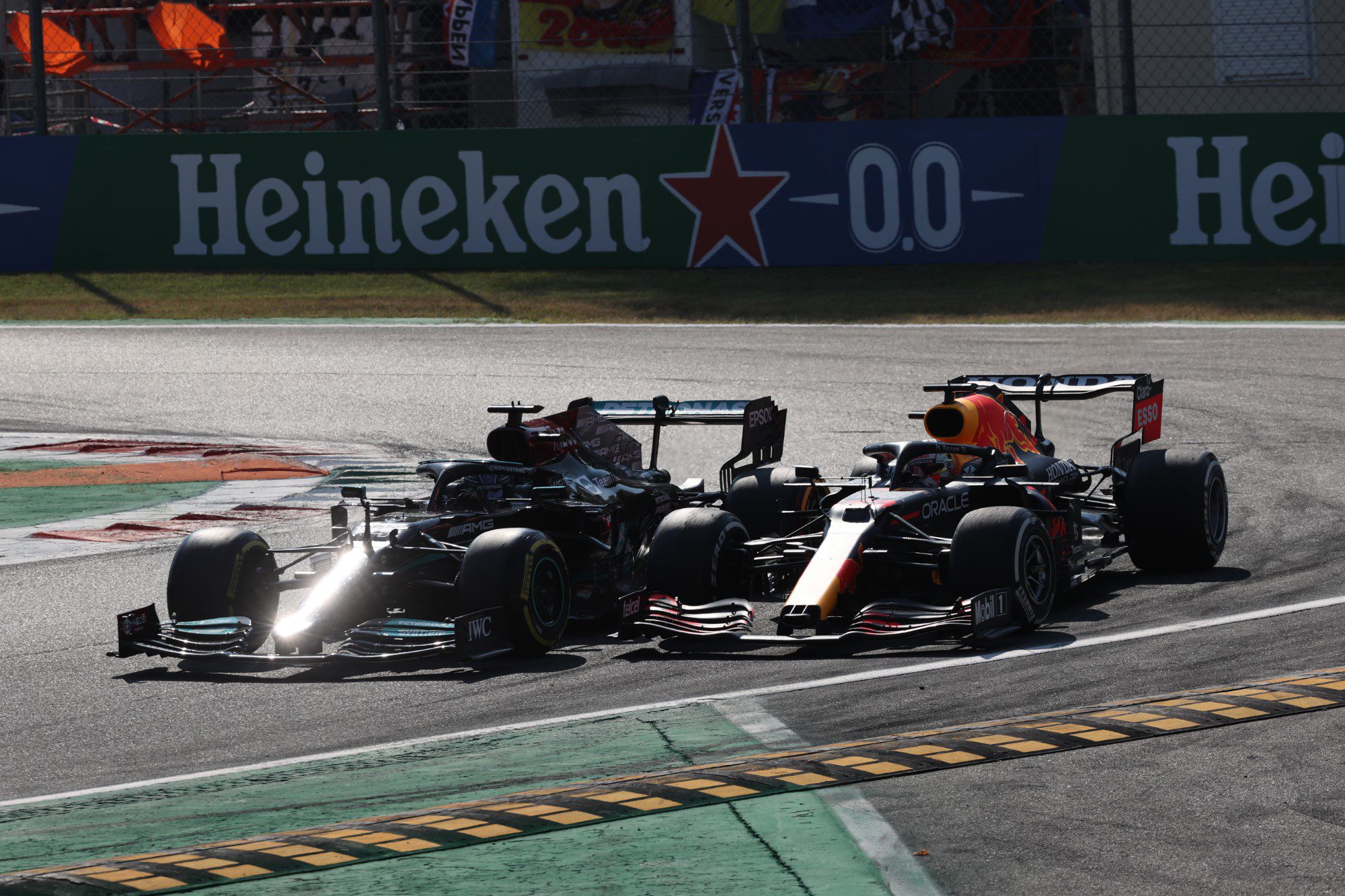 Acidente entre Max Verstappen e Lewis Hamilton, GP da Itália, Monza, Fórmula 1 2021