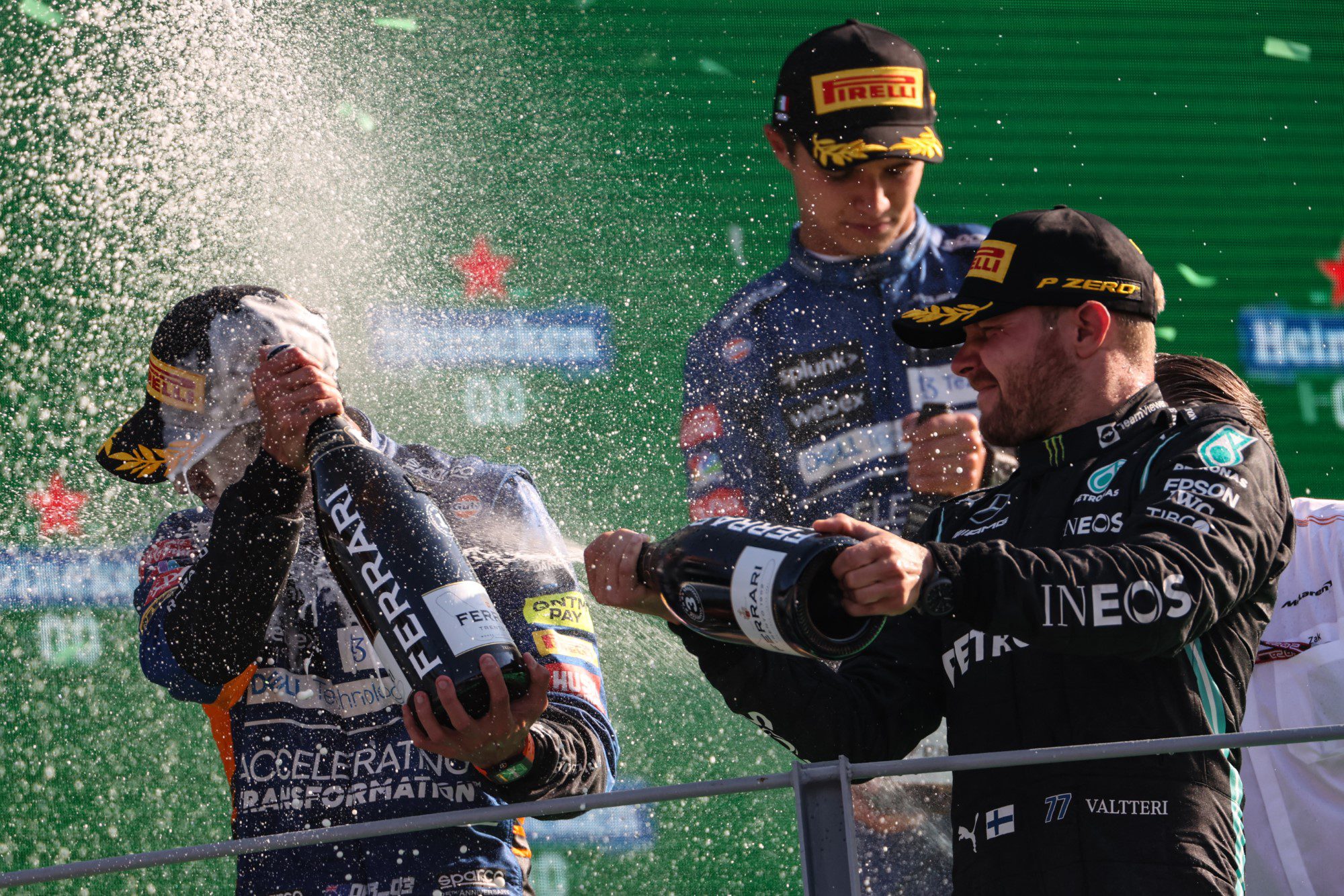 Champanhe, GP da Itália, Monza, Fórmula 1 2021