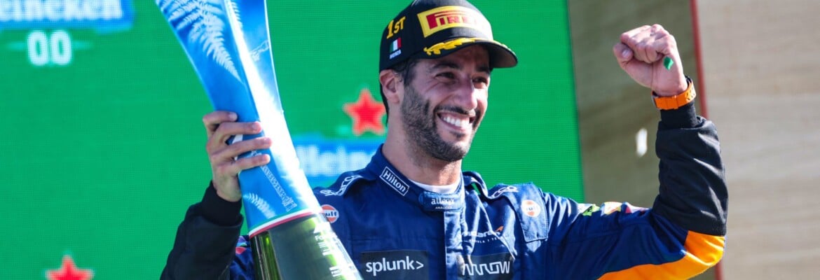 “Esse foi o cenário perfeito”, diz Ricciardo sobre a vitória e as filmagens da Netflix em Monza