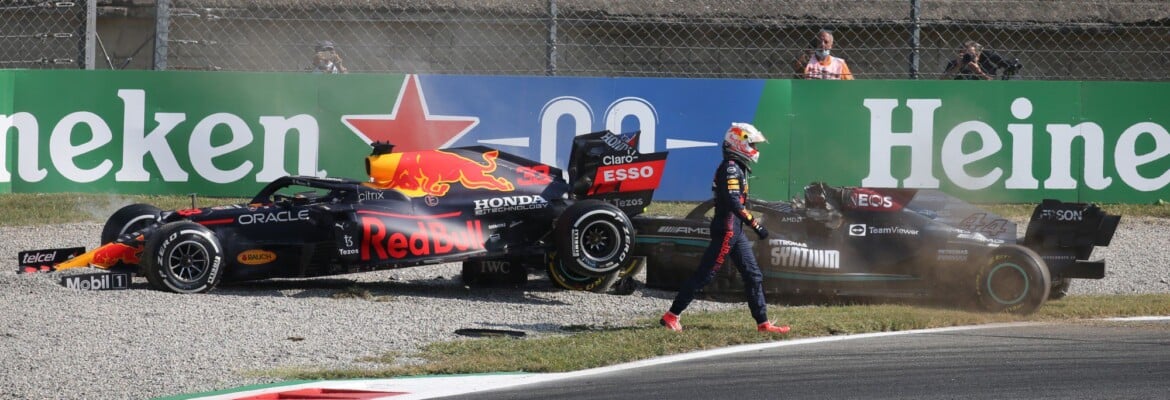 Verstappen sobre acidente no GP da Itália na F1: “Era óbvio que Lewis não se feriu”