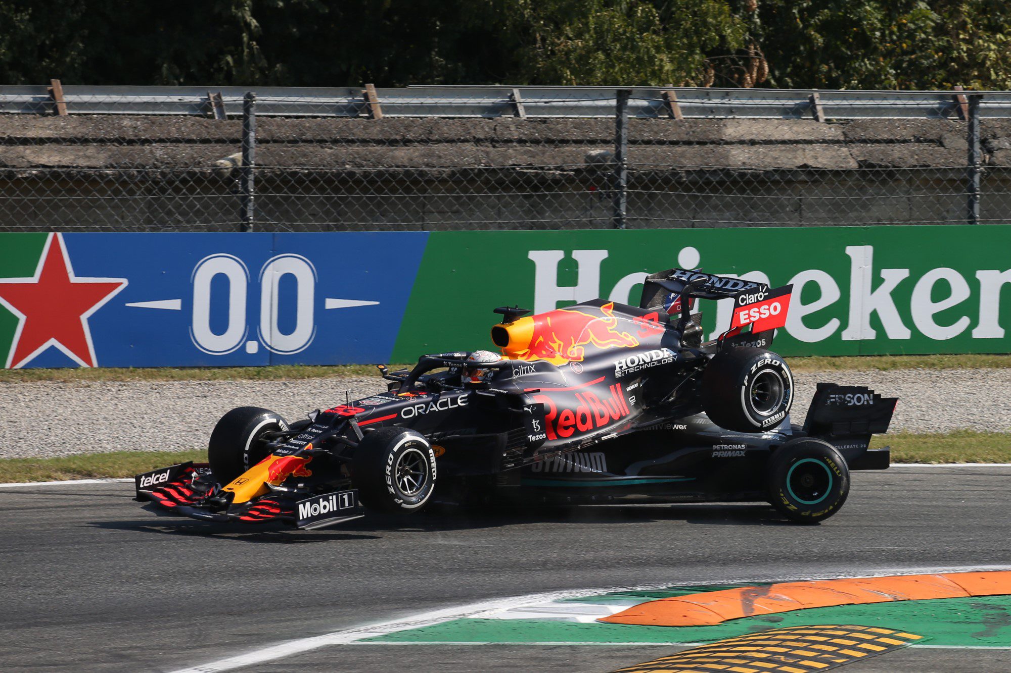 Acidente entre Max Verstappen e Lewis Hamilton, GP da Itália, Monza, Fórmula 1 2021