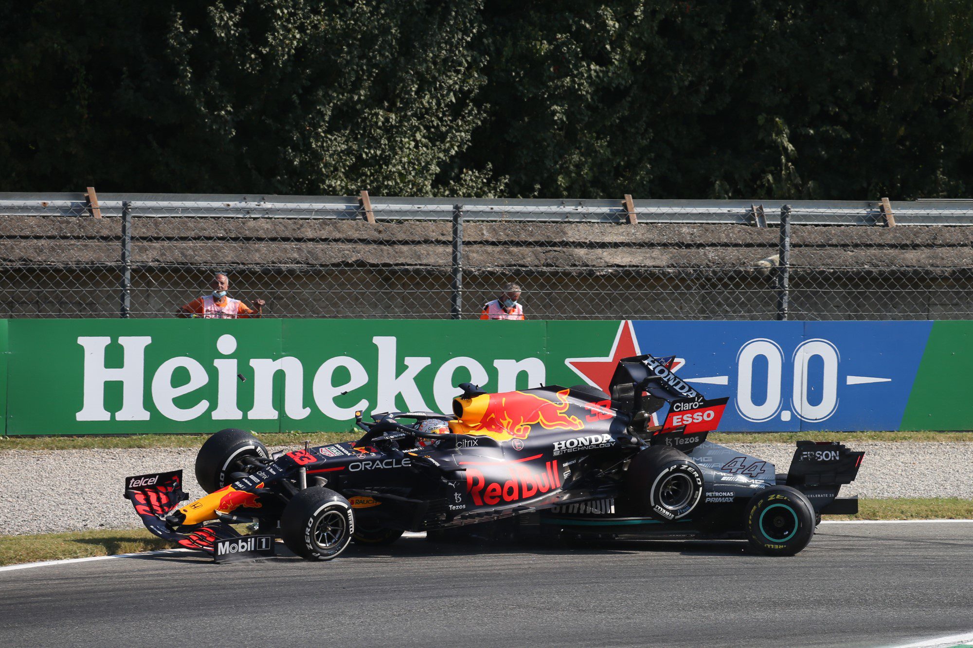 Acidente entre Max Verstappen e Lewis Hamilton, GP da Itália, Monza, Fórmula 1 2021