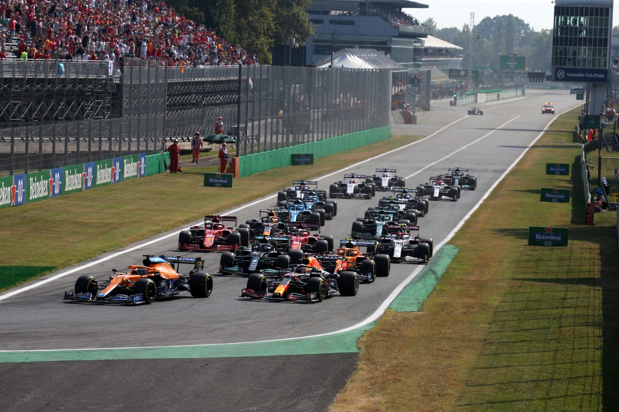 Largada, GP da Itália, Monza, Fórmula 1 2021