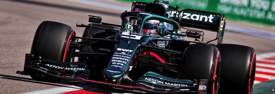 Vettel e Stroll avaliam desempenho do carro no primeiro dia do GP da Rússia de F1