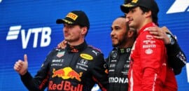 Galeria: confira as imagens da 100ª vitória de Hamilton na F1